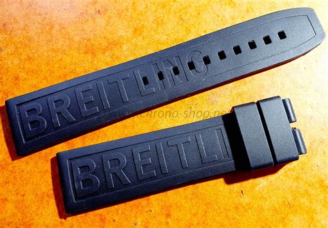 cinturino breitling 152s|Breitling Black Rubber Watch Band Strap 22.